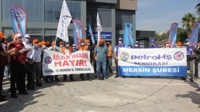 AKP'nin genel yasa teklifine karşı 81 ilde eylem