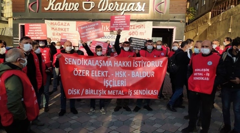 Gebze’den Ankara’ya yürüyen işçiler dövülerek tutuklandı