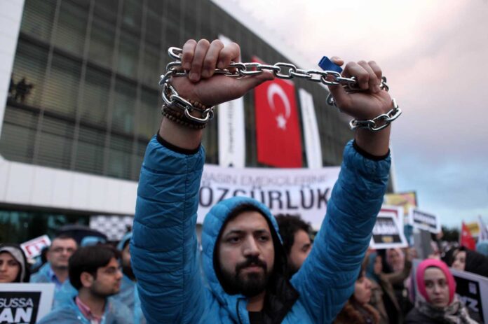 Türkiye, gazeteciler için dünyanın en büyük ikinci hapishane ülkesi