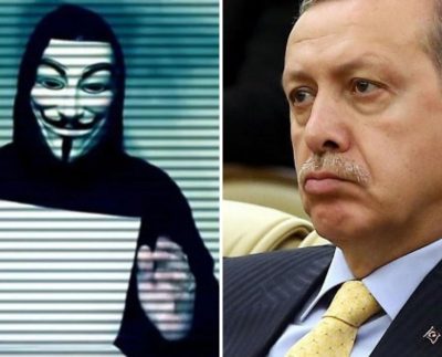 Anonymous hacker grubu Erdoğan'ı milyarlarca dolar çalmakla suçladı