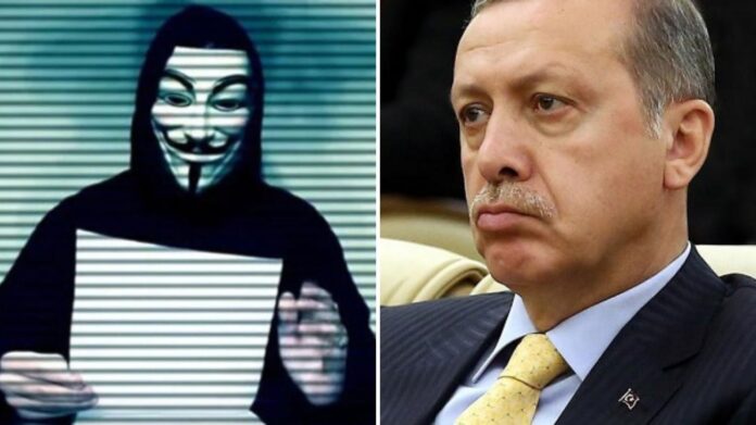 Anonymous hacker grubu Erdoğan'ı milyarlarca dolar çalmakla suçladı