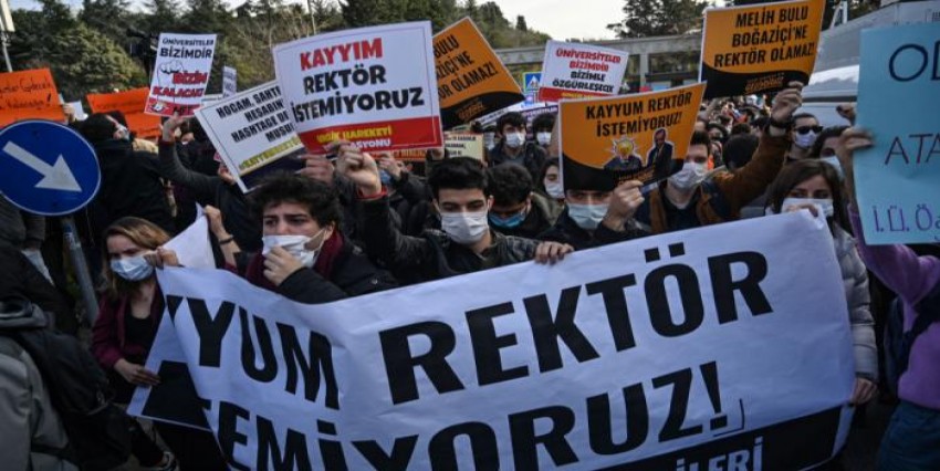 Boğaziçi Üniversitesi öğrencilerinden Erdoğan’a: Kararınız kabul edilemez