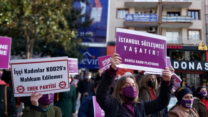 Erdoğan’ın kararına karşı kadın ayaklanması