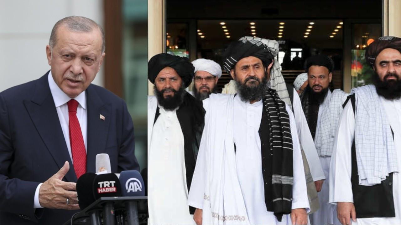 Erdoğan, Taliban ile görüştüğünü ortaya çıkardı!