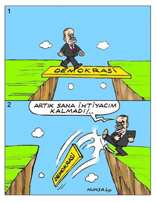 Erdoğan döneminde kaybedilen demokrasi!