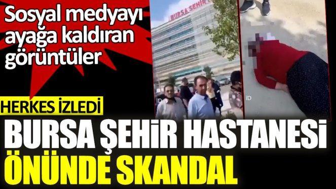 Bursa Şehir Hastanesinde akıl almaz olay !