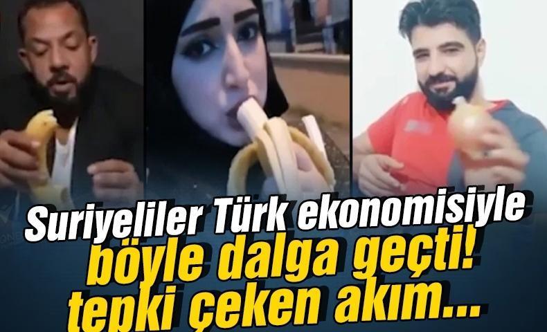 Suriyeliler, Türk halkının ekonomik sorunlarıyla alay etti!