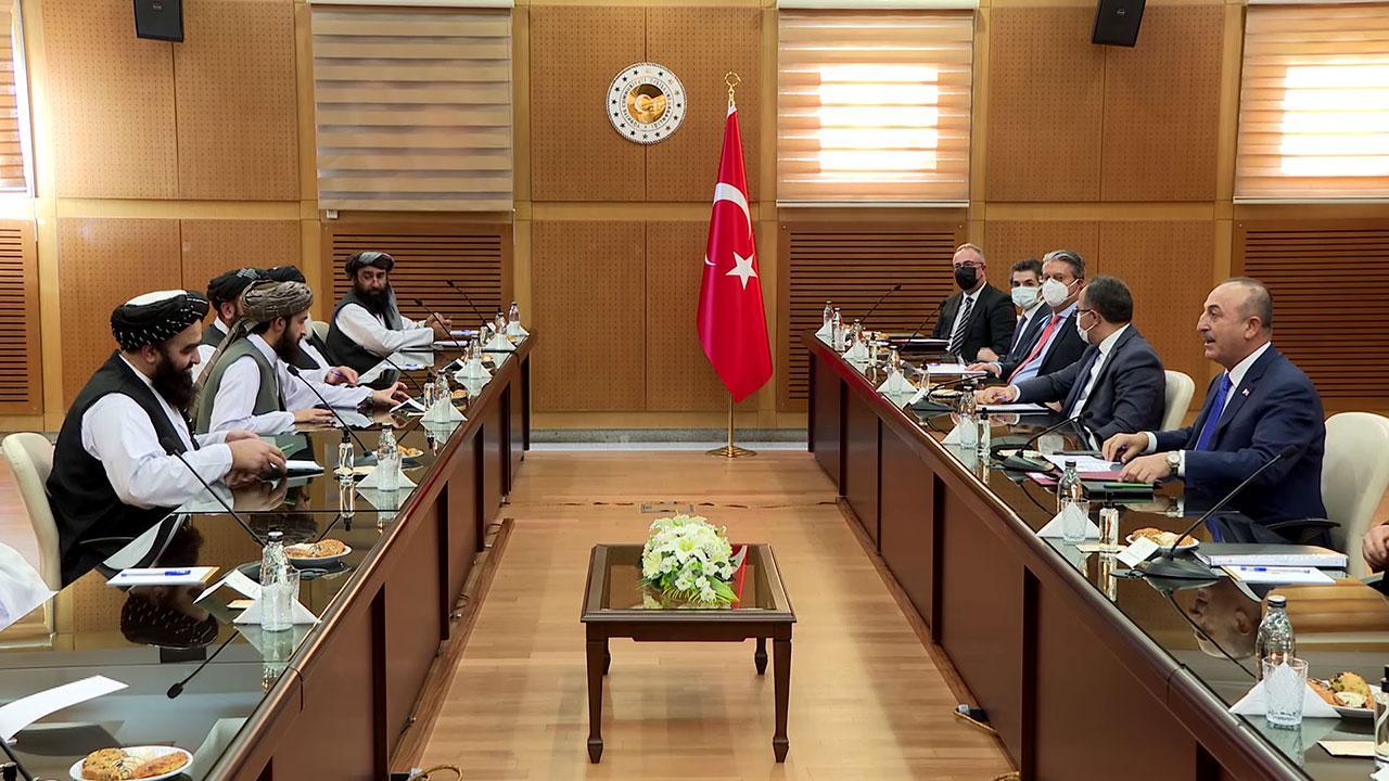 Çavuşoğlu ile görüşen Taliban Bakan Vekili bakın nereden çıktı
