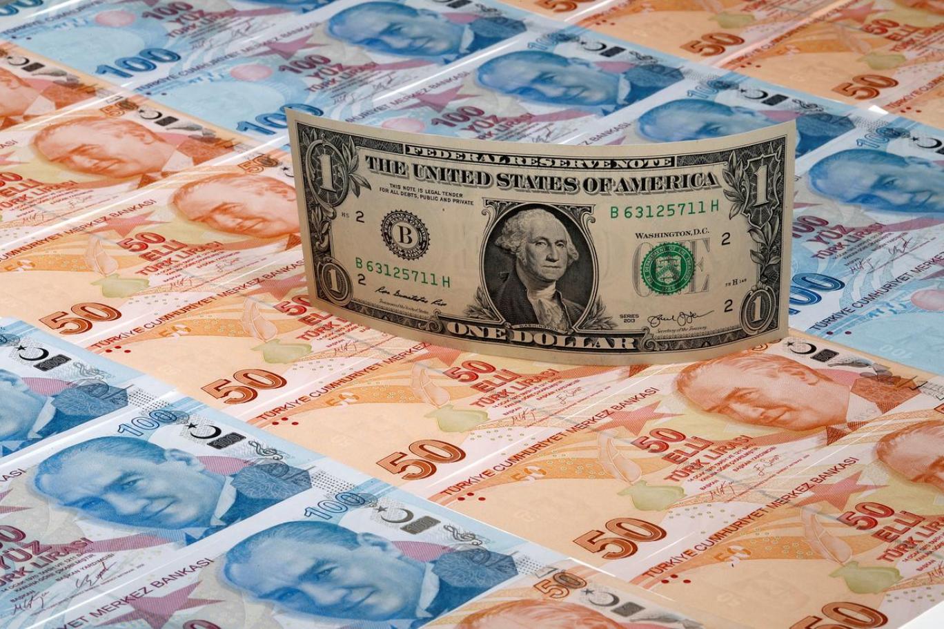 Erdoğan’ın konuşması sırasında dolar 13.96 TL’ye yükseldi