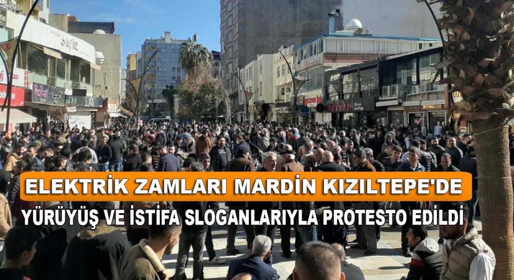 Mardin Kızıltepe’de zamlar protesto edildi!