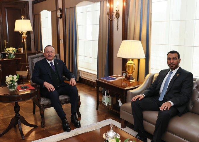 Türkiye Dışişleri Bakanı yeni BAE Büyükelçisi ile görüştü!