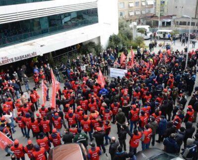 Kartal Belediyesi işçileri