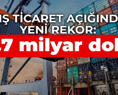 Dış ticaret açığı