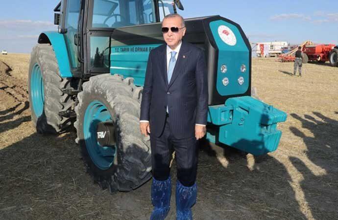 Erdoğan’ın ‘müjde’ diye duyurduğu elektrikli traktör iptal edildi!