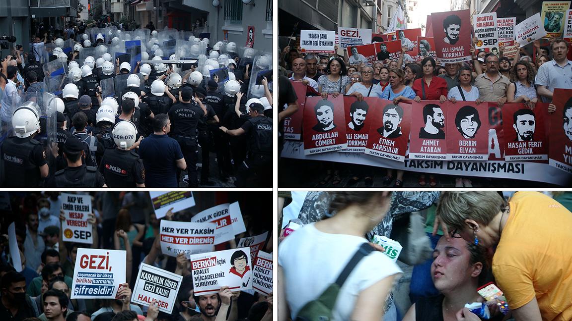 Gezi’nin 9. yıldönümü ve Polis biber gazıyla müdahale etti!