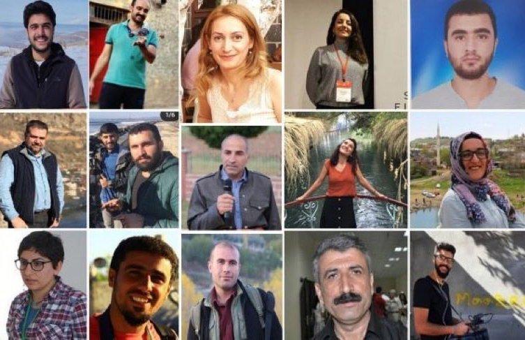 Diyarbakır’da tutuklanan 16 gazeteci