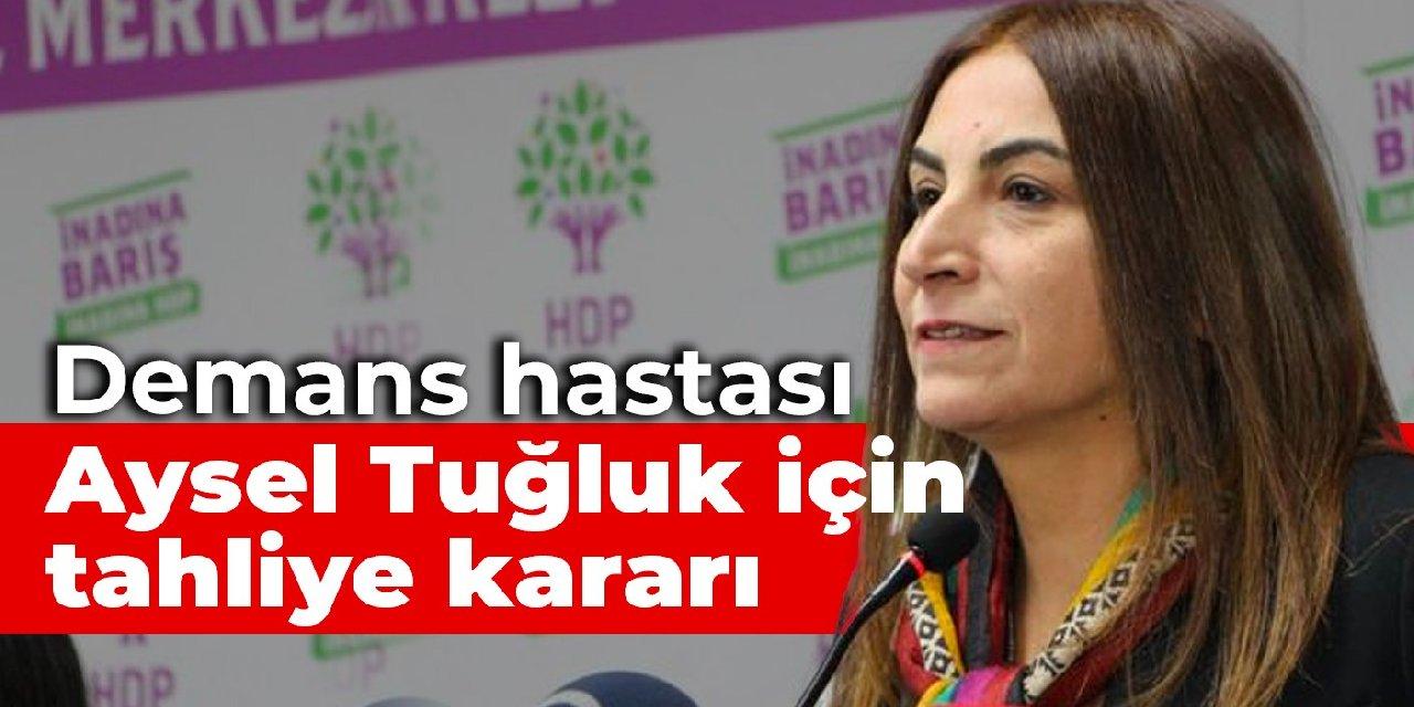 Kobane Davası’nda Aysel Tuğluk için tahliye kararı!