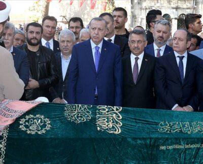 Erdoğan cenaze