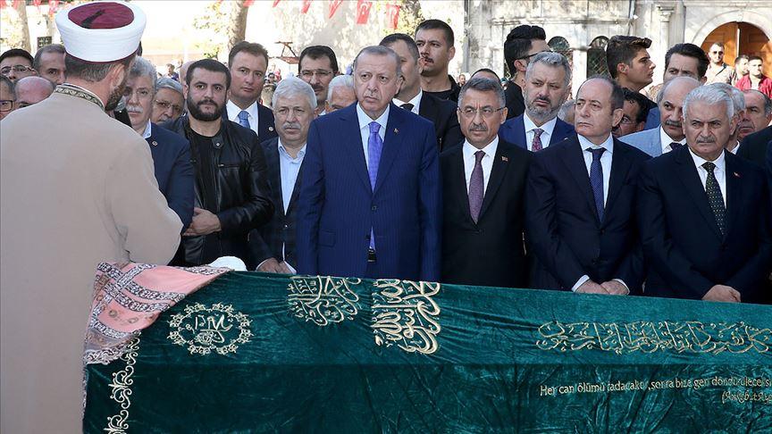 Erdoğan cenaze törenlerine katıldı!