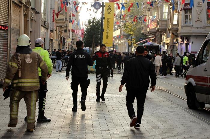 Taksim İstiklal Caddesi’nde bombalı saldırı