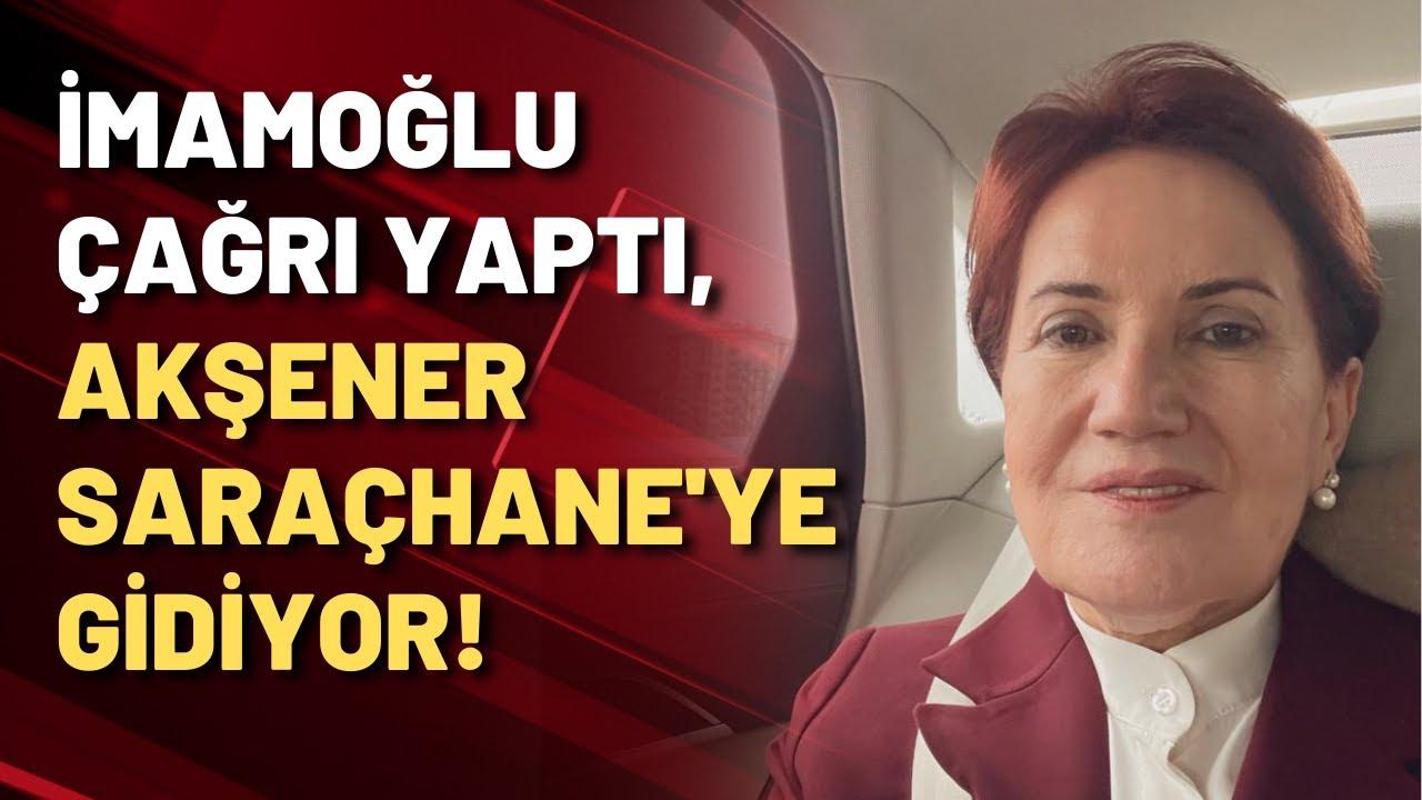 Meral Akşener ‘in Saraçhane’ye gidişi!