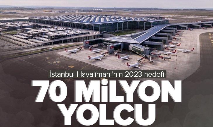 İstanbul Havalimanı ‘nın 2023 yolcu hedefi açıklandı!