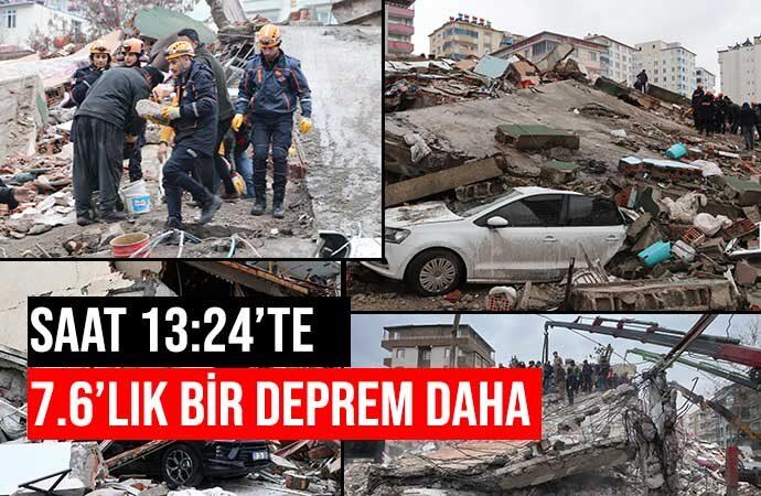 Kahramanmaraş ‘ta 7.7’lik deprem!