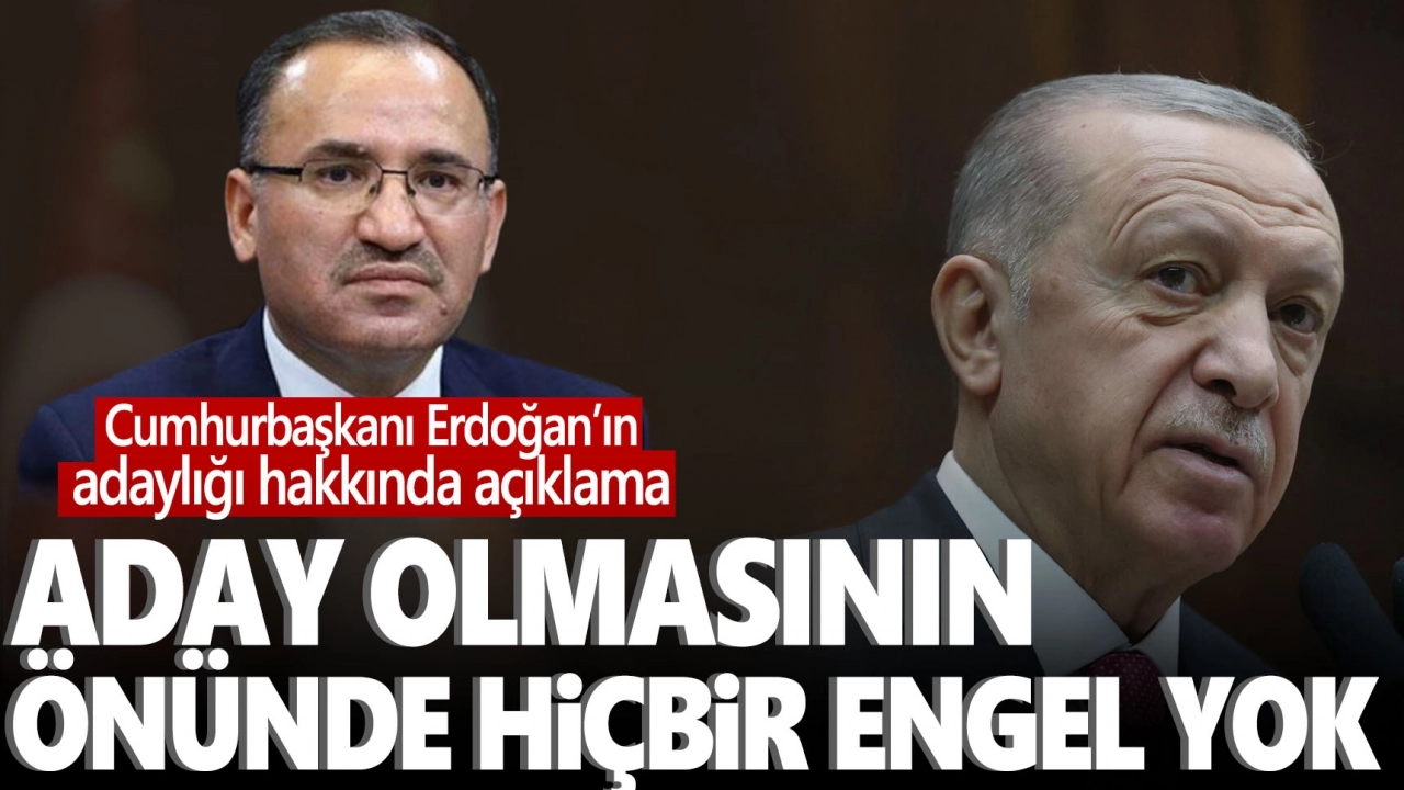 Adalet Bakanlığı’ndan Erdoğan ‘ın adaylığı hakkında açıklama