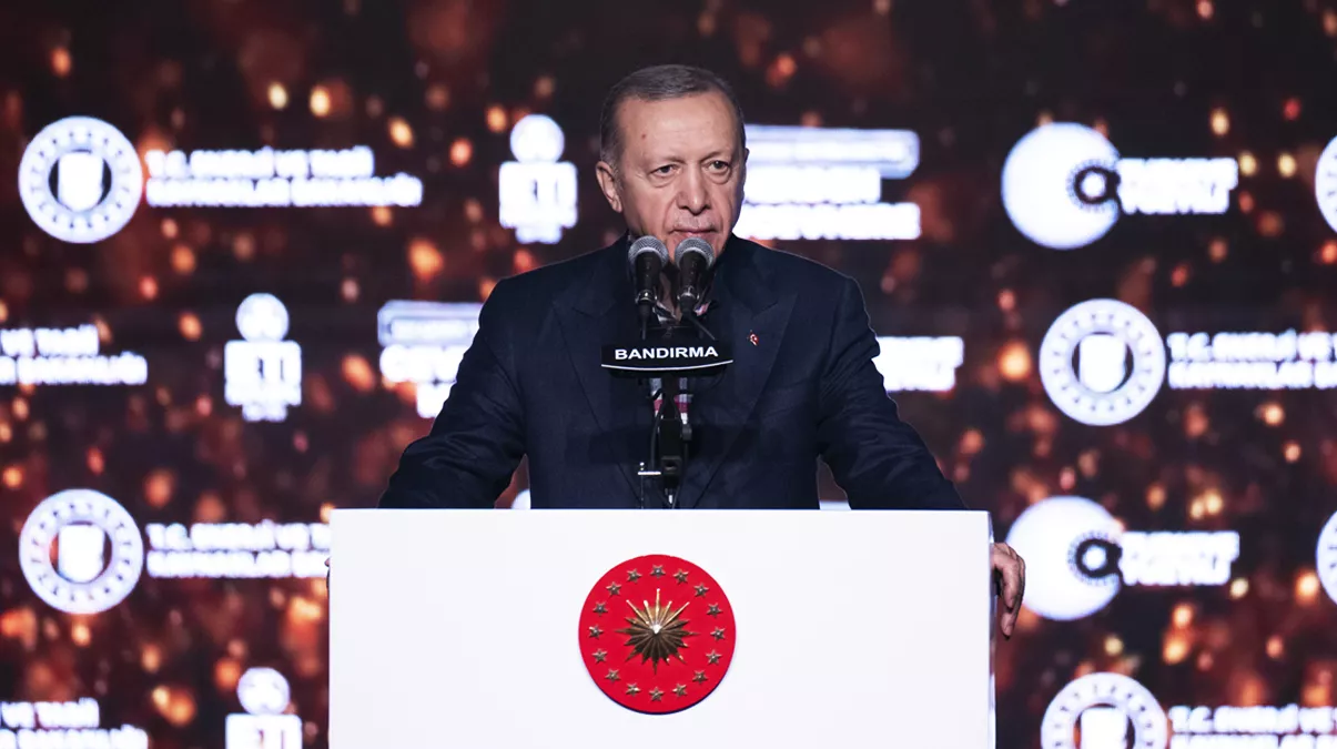 Erdoğan: Dünyada söz sahibi ülkeler arasına giriyoruz