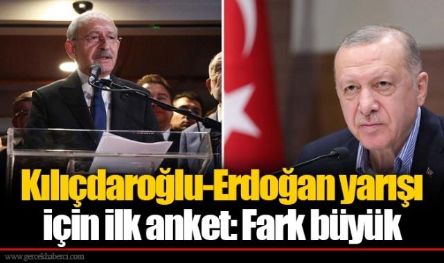 Kılıçdaroğlu-Erdoğan yarışı için ilk anket: Fark büyük