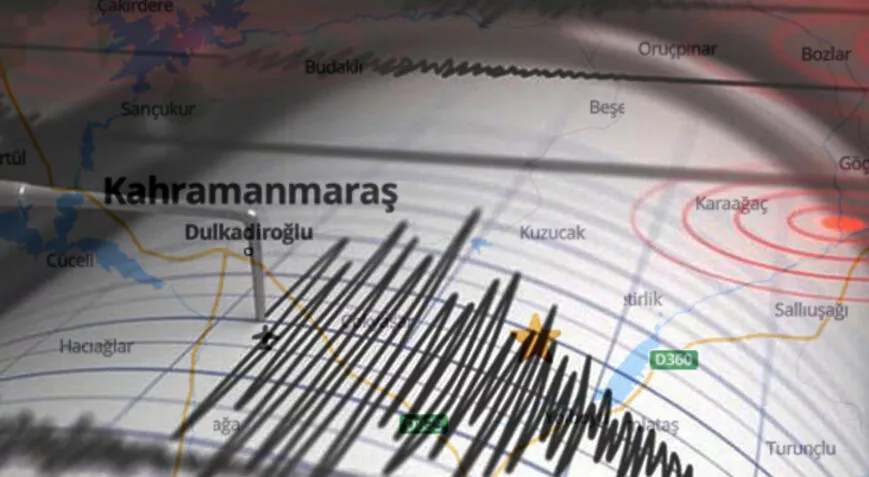 Kahramanmaraş’ta 4 büyüklüğünde deprem