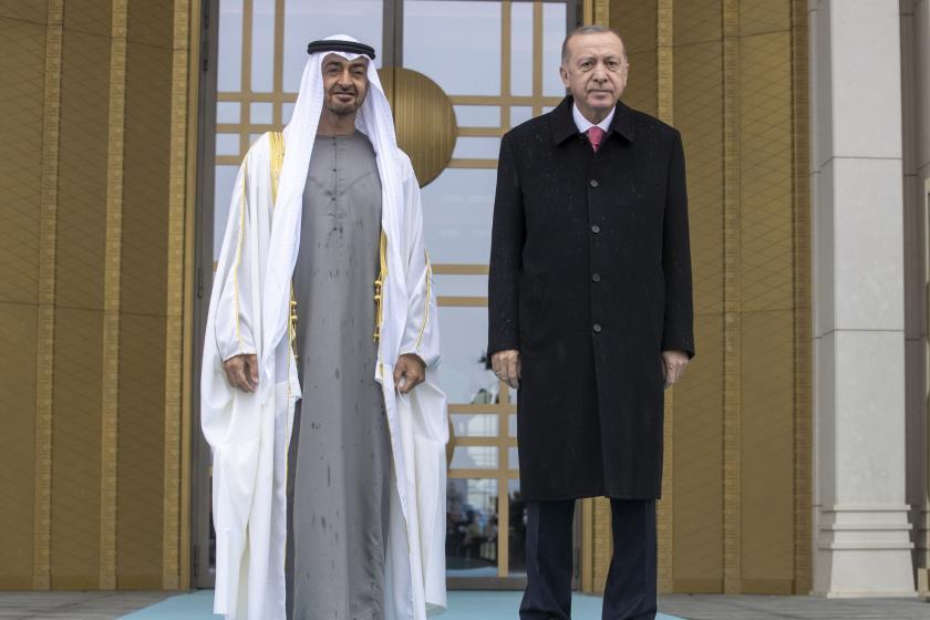 Muhammed bin Zayed, Erdoğan ile görüştü