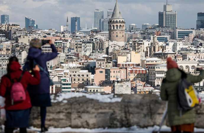 Türkiye ’ye gelen yabancı ziyaretçilerin üçte biri İstanbul’da