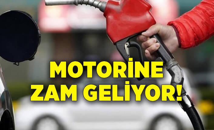 Motorine zam geliyor