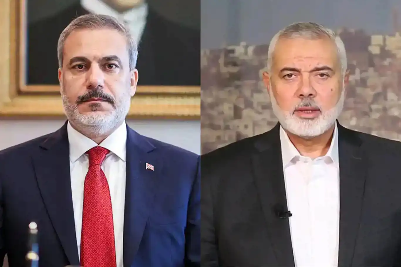 Bakan Fidan, Hamas liderini kabul etti