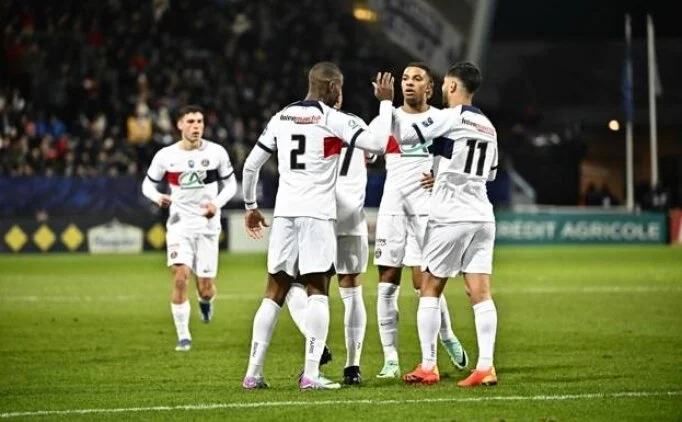Paris Saint-Germain, kupada gol oldu yağdı