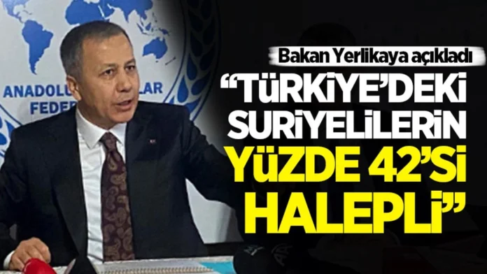 türkiye'deki suriyelilerin yüzde 42'si halepli