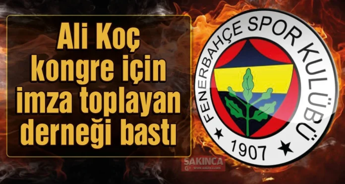 Fenerbahçe Başkanı Ali Koç: Sürpriz ziyaret!