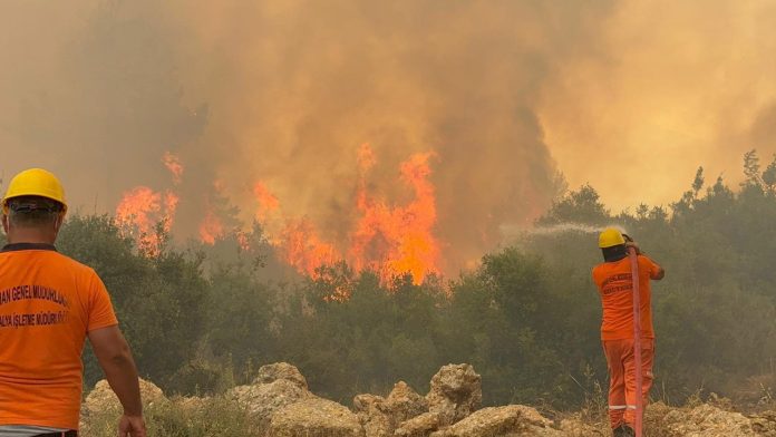 Antalya ili orman yangınları