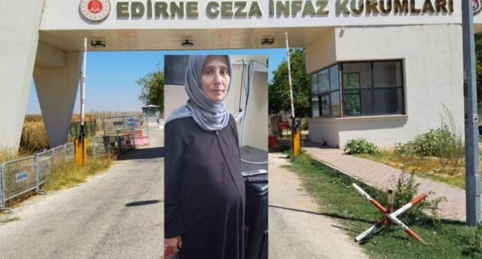 Hamile tutuklu Merve Zaim doğum için hastaneye sevk edildi
