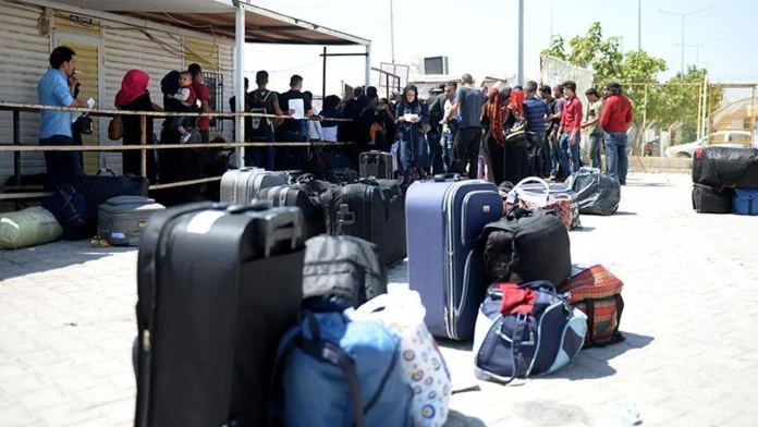 Türkiyeden Suriyeye 411 Bin Gönüllü Dönüş