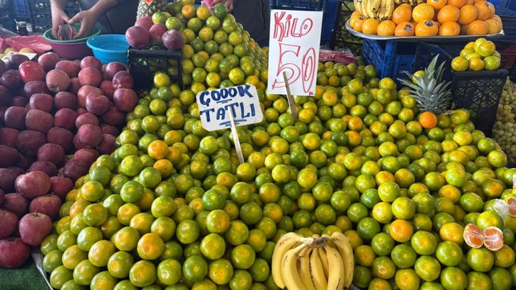 Yıl içinde meyve fiyatlarında artış