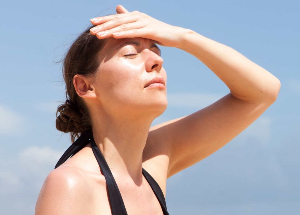 Kadınlar sıcak havalarda 