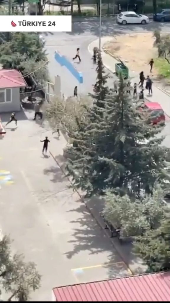 Kahramanmaraş’taki bir okulda 