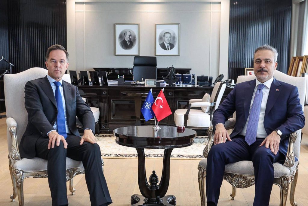 Erdoğan ve Rutte arasında