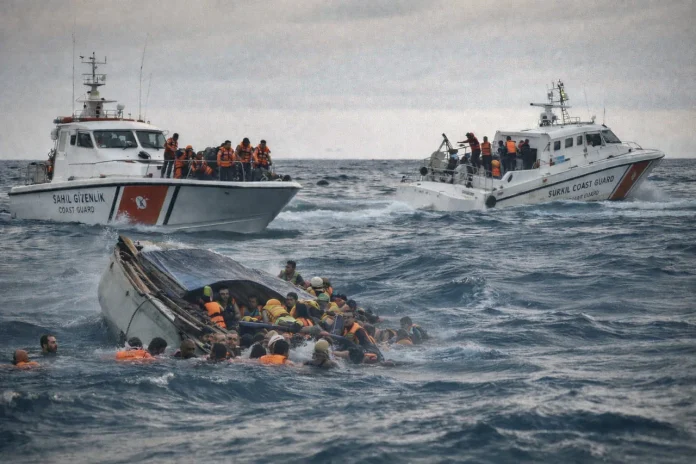 Antalya açıklarında göçmen teknesi felaketi: Antalya açıklarında göçmen teknesi felaketi: