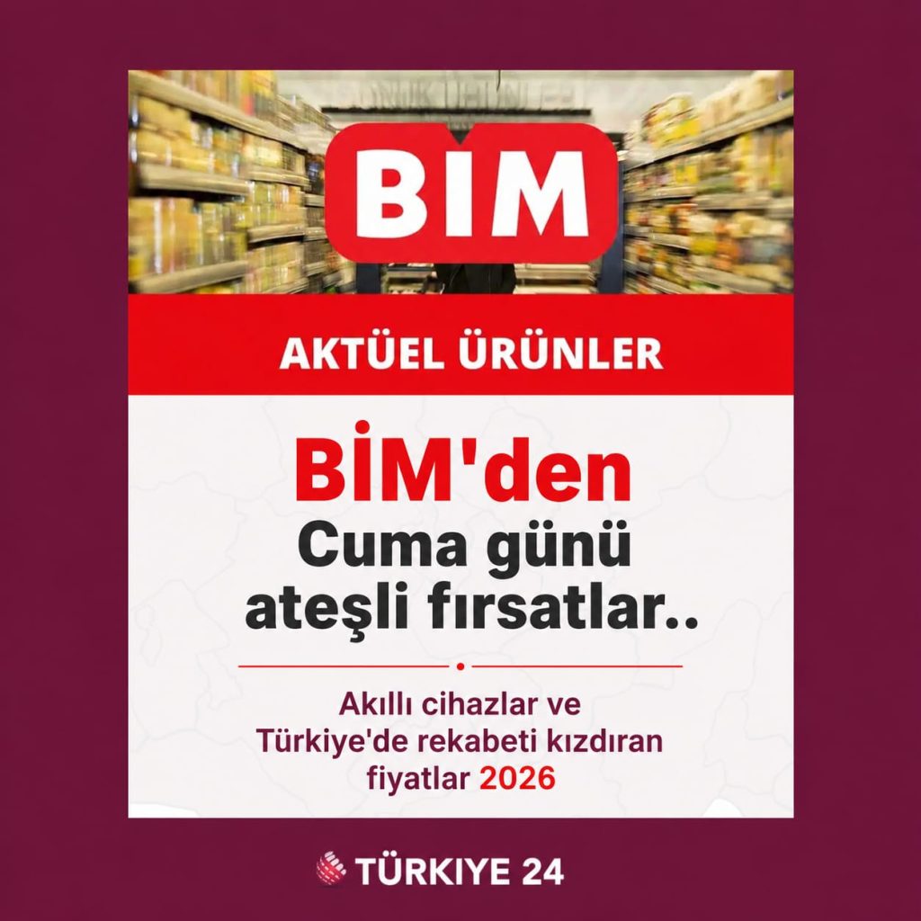 BİM'den Cuma günü ateşli fırsatlar.