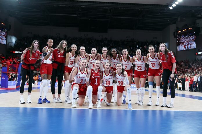 voleybol takımı, Uluslararası Voleybol Federasyonu'nun Uluslar Ligi'nde Fransa takımıyla karşılaşacak. voleybol takımı, Uluslararası Voleybol Federasyonu'nun Uluslar Ligi'nde Fransa takımıyla karşılaşacak.