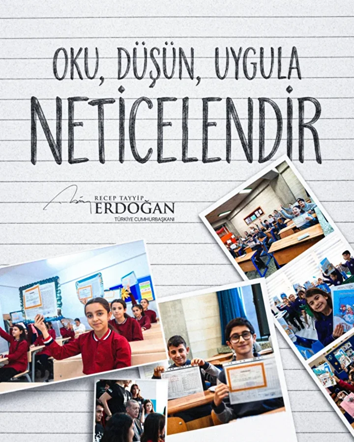 Cumhurbaşkanı Erdoğan'dan karne sürprizi! Öğrencilere dikkat çeken yaz tatili mesajı