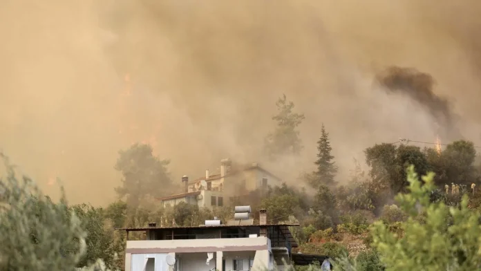 Fethiye'de orman yangını kontrol altına alındı Fethiye'de orman yangını kontrol altına alındı